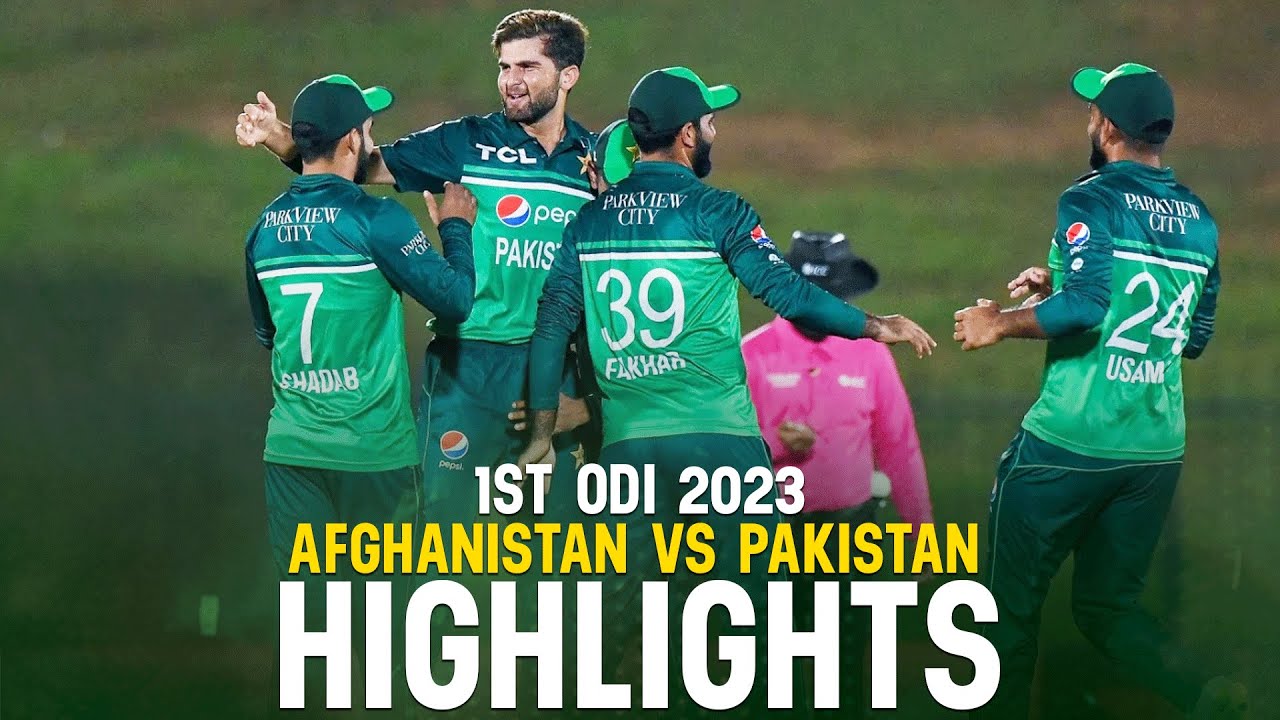 𝐇𝐢𝐠𝐡𝐥𝐢𝐠𝐡𝐭𝐬 | Pakistan Demolish Afghanistan in 𝟏𝐬𝐭 𝐎𝐃𝐈, 𝟐𝟎𝟐𝟑 | ACB | Sports Central