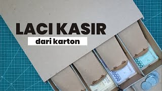 buat laci kasir dari karton