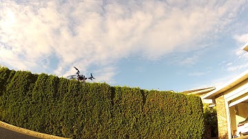 Syma X1 quadcopter in action