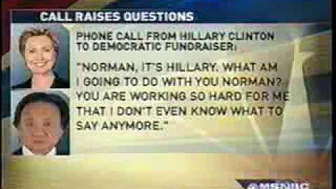 MSNBC 5-13-09 - CONTESSA BREWER DRAMATIZES OLD SCANDAL TO ATTACK SECRETARY OF STATE HILLARY CLINTON