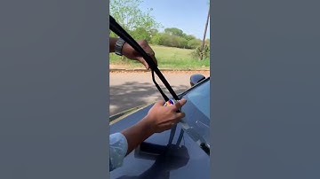 Squeaky sound coming from wipers do this. #shorts