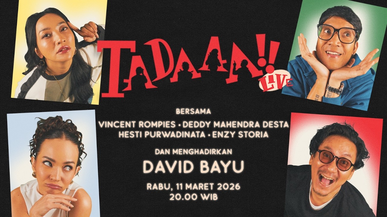 TADAAA!! Live Bersama Teman Tongkrongan: David Bayu!