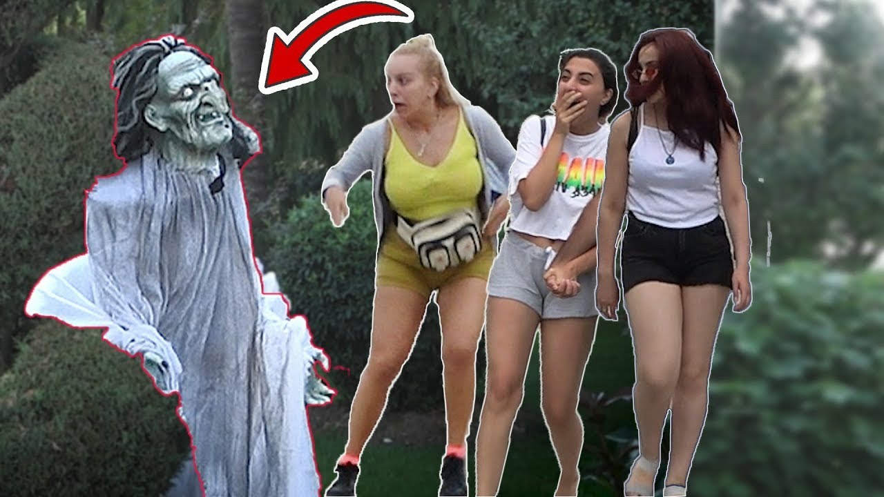 scary halloween ghost prank