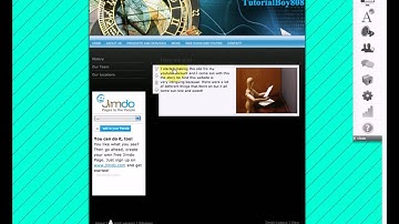 How to edit  your web site in jimdo