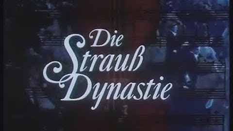 A Strauss dinasztia 6/12 rész  /VHS/  életrajzi