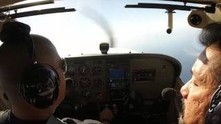 SoCal VFR KFUL to KAVX with the parents in a Cessna 172 (w/ ATC Audio)