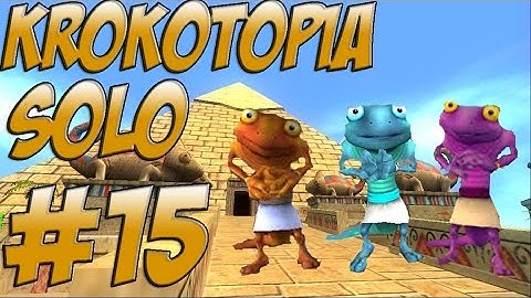 Wizard101 Solo Walkthrough - Krokotopia - Part 15 - Soloing Vault of Ice and Emperors Retreat