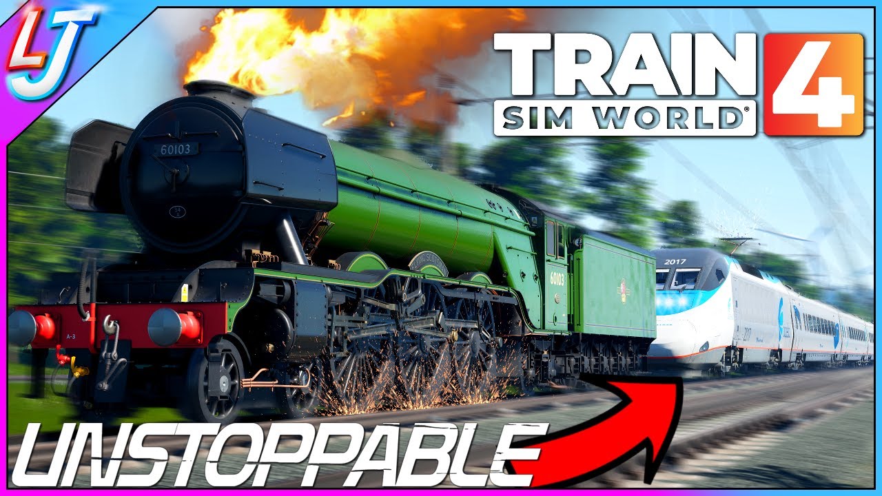 Train Sim World 4 — сможет ли Scotsman остановить Acela Express?