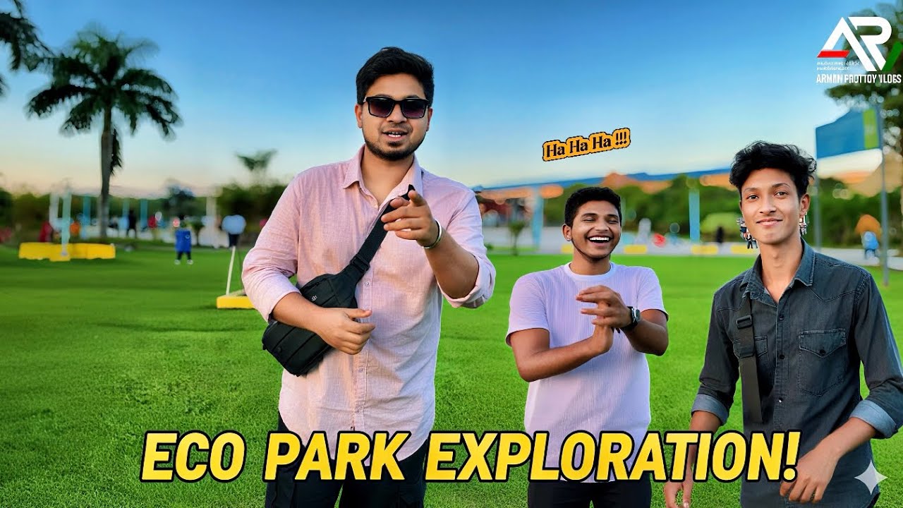কলকাতা ট্রাভেল Vlog😍🔥 || ভাই বন্ধুদের নিয়ে ইকো পার্ক অ্যাডভেঞ্চার
