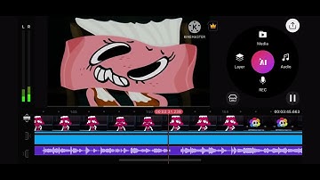 I made weird code! On KineMaster
