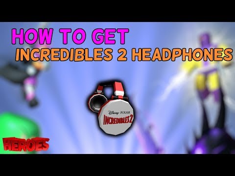 COME ARRIVARE: Incredibili 2 cuffie | ROBLOX Heroes Evento
