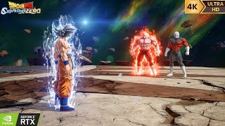 Goku (Super) VS Jiren, Pure Anime Battle, Dragon Ball Sparking Zero, 4K 60FPS. screenshot 1