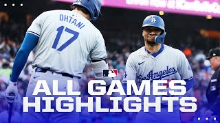 Highlights from ALL games on 5\/13! (Dodgers' Mookie Betts hits 50th career leadoff homer and more!)