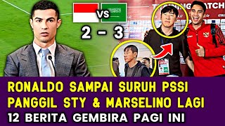 Download Lagu 🔴C. RONALDO Beri Saran PSSI Untuk Panggil STY \u0026 MARSELINO Lawan Irak❗Berita Timnas Pagi ini ✅ MP3 Download Lagu 🔴C. RONALDO Beri Saran PSSI Untuk Panggil STY \u0026 MARSELINO Lawan Irak❗Berita Timnas Pagi ini ✅ MP3