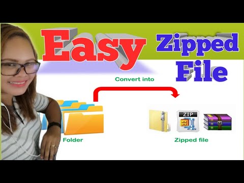 Paano mag zip ng file folder sa computer?