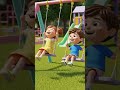 Swing So High! 🎈 Happy Playground Song for Toddlers#Kids Songs #Nursery Rhymes #Playground Fun