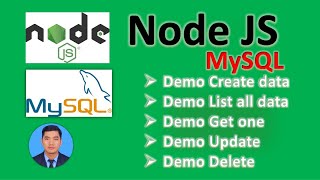 nodejs crud api with mysql | khmer