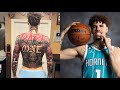 Lamelo Ball new tattoo done by 6 tattoo artists at the same time