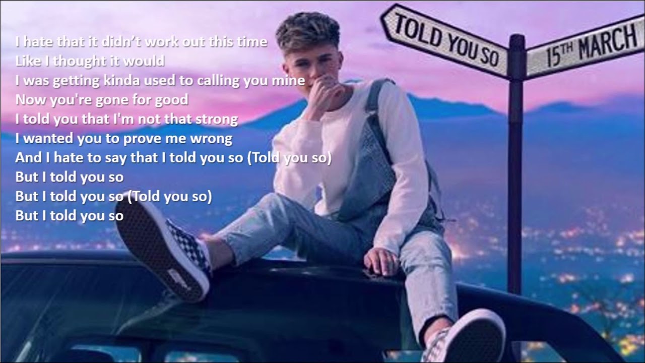 Told You So Hrvy Lyrics