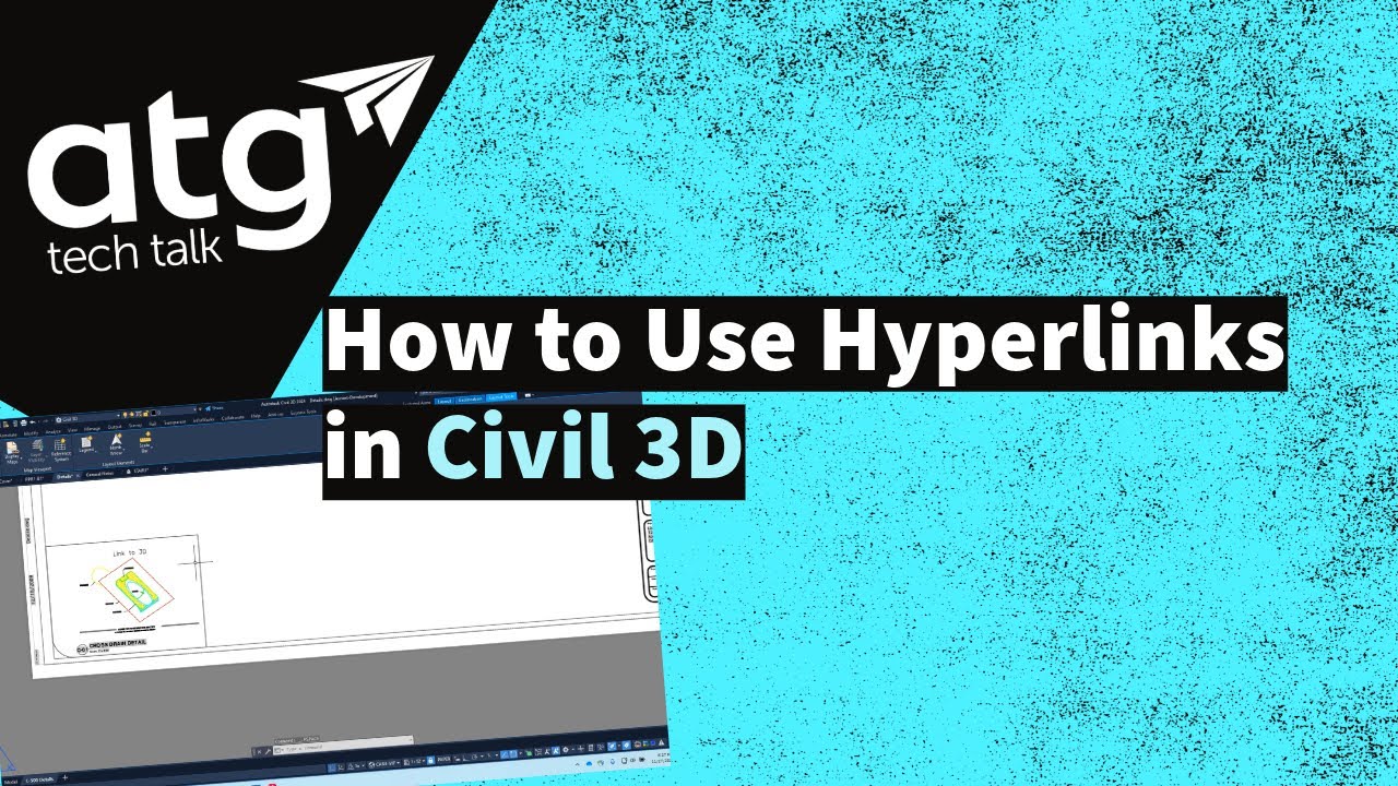 How to Use Hyperlinks in Civil 3D - YouTube