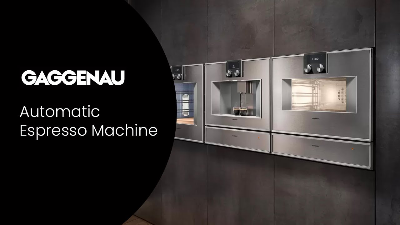 Gaggenau Espresso Machine YouTube