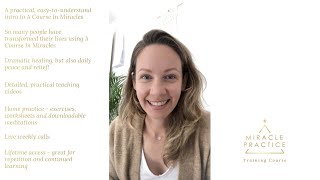 What you get inside Miracle Practice and how it can help