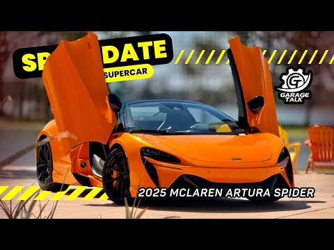 Speed Date with the 2025 McLaren Artura Spider