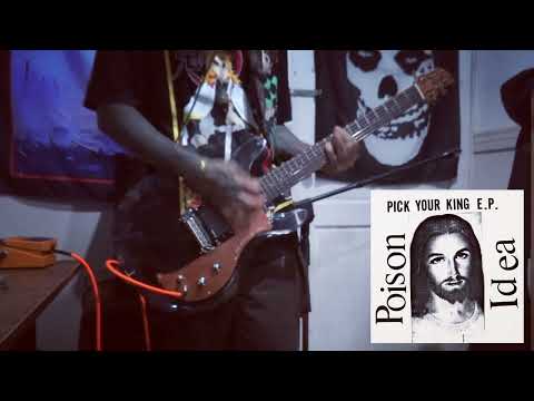 Poison Idea - Pure Hate (guitar cover)