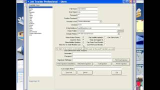 Adding and Managing Users in Job Tracker Professional