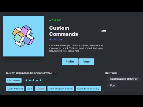 How to top.gg bot page css Part 1 - YouTube