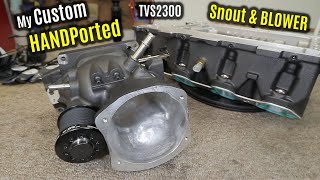 Hand Ported Modified KONG ZR1 Snout & Stock 2300 Supercharger MAX Effort | LS9 HEADS & Cam Build