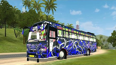Runway Travels BMR Boss Crysta Bus Mod For Bus Simulator Indonesia