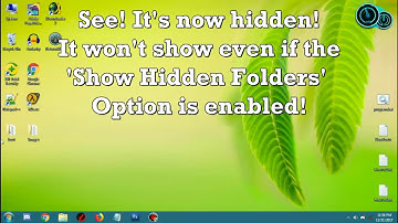How to make a Super Hidden folder without any Software (WINDOWS)