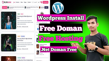 Free Domain And Hosting Wordpress Bangla Tutorial | How To Wordpress Install in cpanel 2025 