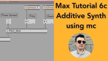 Max/MSP Tutorial 6c: Additive Synth using mc~