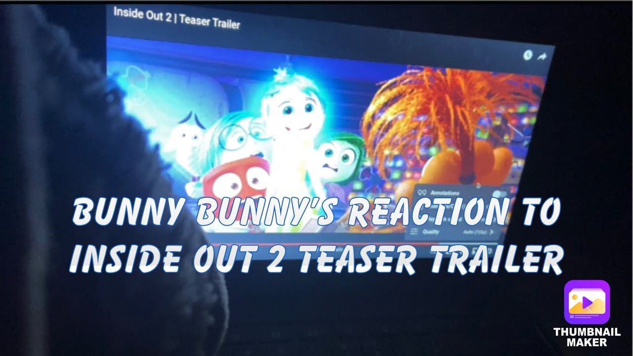 Bunny bunny’s reaction to inside out 2 teaser trailer - YouTube