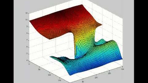 Partial Dam Break simulation using DGFE on SWE