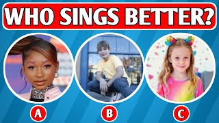 Who is Better Singer? #206 | Royalty Family, Lay Lay, Nidal Wonder, Salish Matter, Like Nastya