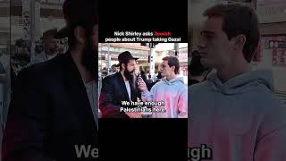 Nick Shirley asks Jewish people about Gaza #news #conservative #usnews #uspolitics #discussion