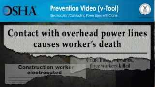Electrocutions in Construction: Cranes Near Power Lines Guide