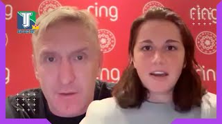 Rob Gale and Jessie Fleming on Portland Thorns’ FOCUS and team BOND before Spirit GAME