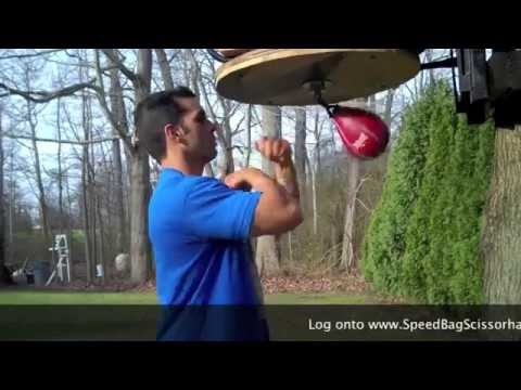 Speed Bag Scissorhands - Super Advanced Speed Bag Training Technique ! floyd mayweather tiger ...