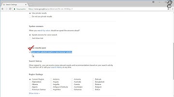 How to Open your Google Search results in a New Tab