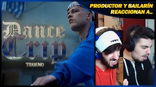 Trueno - DANCE CRIP | 🔴 HIPHOP REAL | 🌟 Reacción Productor y Bailarín 🌟 | #NeckeYBisweik