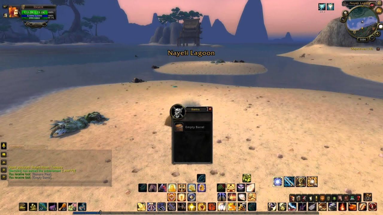 WoW MoP Buried Hozen Treasure YouTube