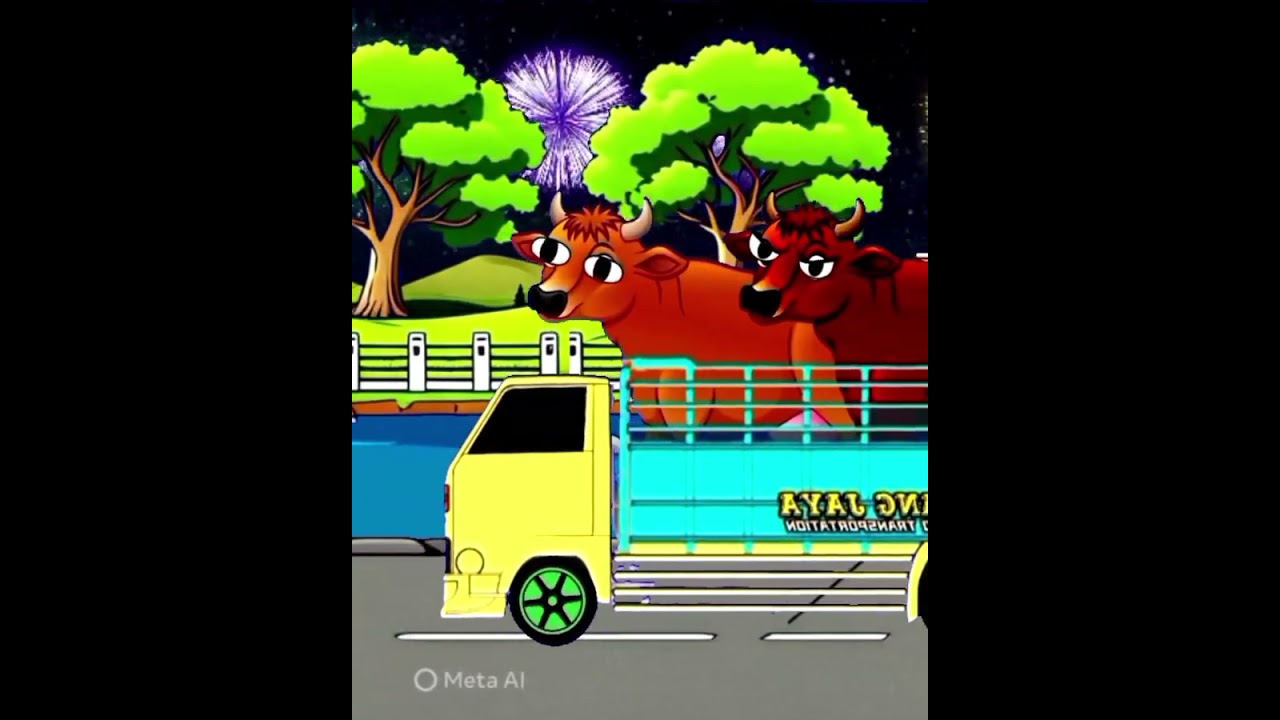 Pawai takbiran keliling Meriah malam idul adha 2025 ada sapi kurban #allahuakbar #fyp #takbiran