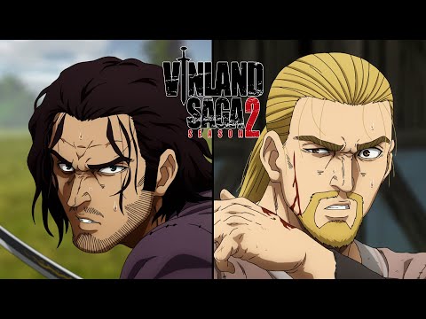 Thorfinn vs Serpent | Vinland Saga S2