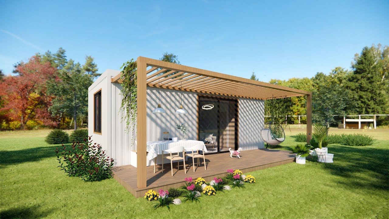 A Peaceful Weekend Retreat - Container Home Tour