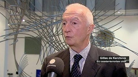 EU counter-terrorism chief says EU is fighting terrorism increasingly effectively