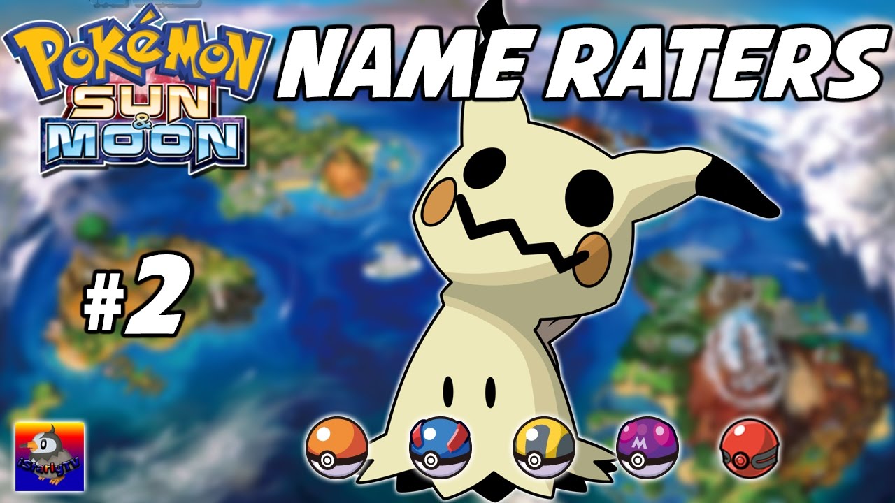 This is What EVERYONE Nicknames Their Mimikyu! Name Raters Pokemon ...